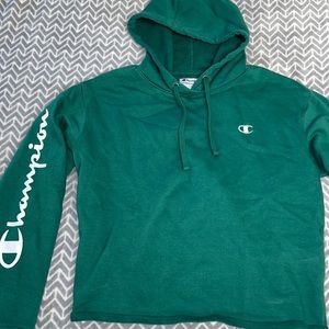 Champion cropped hoodie